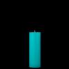 2x6 Turquoise Pillar Candle
