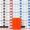 3x4 Orange Pillar Candle