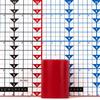 3x4 Red Pillar Candle