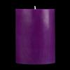 3x4 Purple Pillar Candle