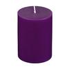 3x4 Purple Pillar Candle