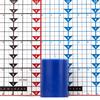 3x4 Blue Pillar Candle