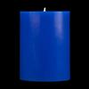 3x4 Blue Pillar Candle