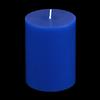 3x4 Blue Pillar Candle