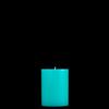 3x4 Turquoise Pillar Candle
