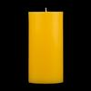 3x6 Yellow Pillar Candle