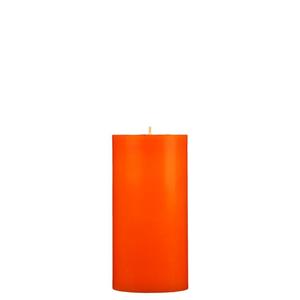 3x6 Orange Pillar Candle