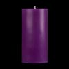3x6 Purple Pillar Candle