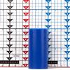 3x6 Blue Pillar Candle
