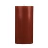 3x6 Brown Pillar Candle