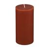 3x6 Brown Pillar Candle