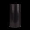 3x6 Black Pillar Candle