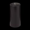 3x6 Black Pillar Candle