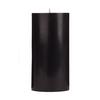 3x6 Black Pillar Candle