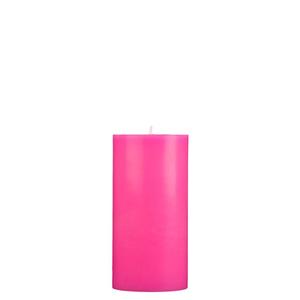 3x6 Hot Pink Pillar Candle