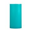 3x6 Turquoise Pillar Candle