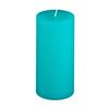 3x6 Turquoise Pillar Candle