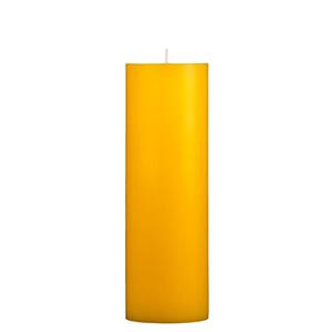 3x9 Yellow Pillar Candle