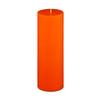 3x9 Orange Pillar Candle