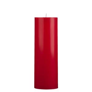 3x9 Red Pillar Candle