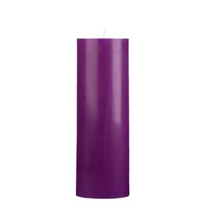 3x9 Purple Pillar Candle