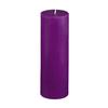 3x9 Purple Pillar Candle