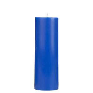 3x9 Blue Pillar Candle