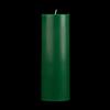 3x9 Green Pillar Candle