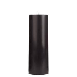 3x9 Black Pillar Candle