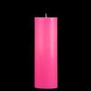 3x9 Hot Pink Pillar Candle
