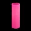 3x9 Hot Pink Pillar Candle
