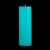 3x9 Turquoise Pillar Candle