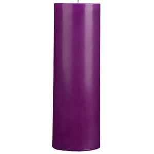 4x12 Purple Pillar Candle