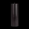 4x12 Black Pillar Candle