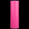 4x12 Hot Pink Pillar Candle