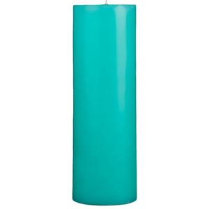 4x12 Turquoise Pillar Candle