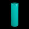 4x12 Turquoise Pillar Candle