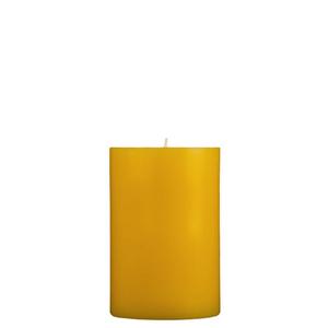 4x6 Yellow Pillar Candle