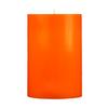 4x6 Orange Pillar Candle