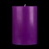 4x6 Purple Pillar Candle