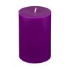4x6 Purple Pillar Candle