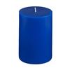 4x6 Blue Pillar Candle