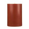 4x6 Brown Pillar Candle
