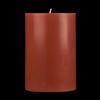 4x6 Brown Pillar Candle