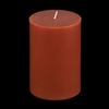 4x6 Brown Pillar Candle