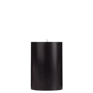 4x6 Black Pillar Candle