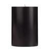 4x6 Black Pillar Candle