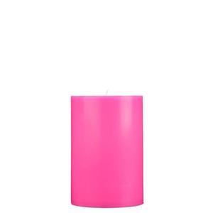 4x6 Hot Pink Pillar Candle