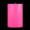 4x6 Hot Pink Pillar Candle