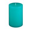 4x6 Turquoise Pillar Candle